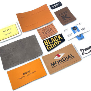 أريكة مخصصة جينز نحاس بولي يوريثان نقشة جلد الغزال الأزرق البحري 2 بوصة شعار قبعة علامة لصقة جلدية لأريكة الحيوانات الأليفة - Product Image 1