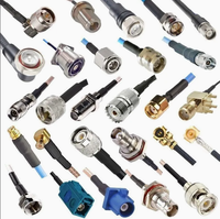 Assemblage de câble RF N Connecteur femelle Type de soudure pour câble Rg141/Rg402