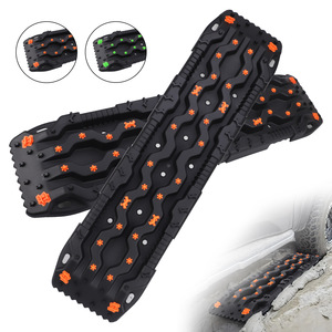 Off-Road Recovery <b>Boards</b> 2-Pack Nylon Black Orange For Snow Sand Mud <b>Mountain</b> Use - Product Image 2