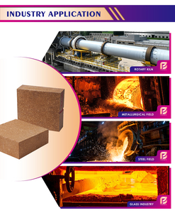 Brique de spinelle magnésia-alumine MgO 92% résistante à l'hydrolysat, ultra haute température 2000°C pour application en zone de combustion de four à ciment - Product Image 4