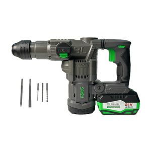Taladro Percutor Inalámbrico SANZU 21V 26mm, Martillo Demoledor Eléctrico, Taladro Rotatorio - Product Image 1