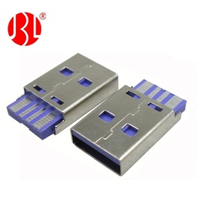 หัวต่อ USB 3.0 แบบตัวผู้ A 9 พิน ชนิด SMD แบบยึดใต้แผงวงจร รองรับกระแสไฟ 1.8A แรงดันไฟฟ้า 30V - Product Image 5