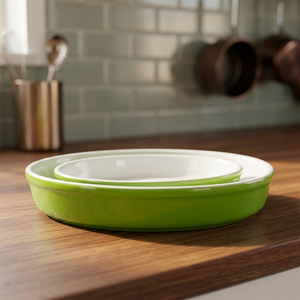 Bandeja para Hornear Redonda de Cerámica, Multitamaño, Ecológica, Apta para Horno y Microondas - Product Image 2