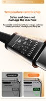 Câble USB C vers USB C magnétique anti-emmêlement de type plat PD240W 2025 NOUVEAU, chargeur rapide, cordon de charge magnétique