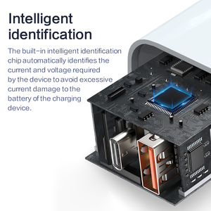 Au cắm PD 20W sạc nhanh USB Loại C tường sạc OVP & OTP bảo vệ tương thích với cho Xiaomi cho Huawei - Product Image 6