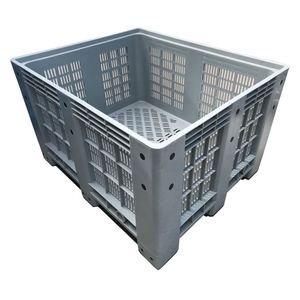 Hard pallet box plastic folding bulk container used plastic pallet boxes for sale