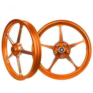 Nuevas Llantas y Neumáticos de Aluminio para Motocicleta de 17 Pulgadas, Juego de Llantas de 17 con Acondicionamiento Automático Modificado, Estado Nuevo - Product Image 4