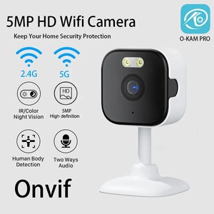 La cámara para ventana reemplaza a la cámara exterior, minicámara Wifi de 2,4/5ghz, resolución de alta definición, visión nocturna a todo color - Product Image 1