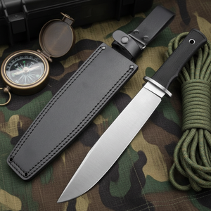 Cuchillo de Supervivencia Táctico FN MB10 de Acero Inoxidable de Alta Calidad con Mango de Goma Personalizable OEM, Cuchillo de Bolsillo - Product Image 5