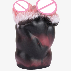 GEEBA Masturbatore Maschile a Forma di <span class=keywords><strong>Animale</strong></span> Fantastico, Vagina Realistica a Doppio Canale, Pocket Pussy Stroker, Sex Toy per Adulti in Silicone, Onahole - Product Image 2