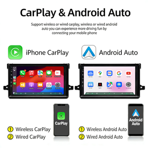 Autoradio Jiawell 9 pouces 8 cœurs avec DSP, FM, Mirror Link, Carplay, WiFi, BT, lecteur DVD pour Toyota <span class=keywords><strong>Prius</strong></span> XW50 2015-2020 - Product Image 4