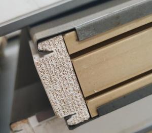 Noi o il mercato del Canada ha innescato le porte bianche in metallo ferro acciaio porta lastra a filo Design - Product Image 5