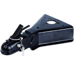 1BJY-TC-45B Pièces et accessoires de remorque Capacité 10000LBS Coupleur de remorque à cadre en A avec boule Taille 2 pouces - Product Image 4