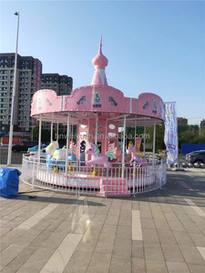 بيع بالجملة من المصنع قصة خيالية وردية حالمة تجارية للأطفال أطفال مرح جولة ركوب الخيل للبيع - Product Image 3