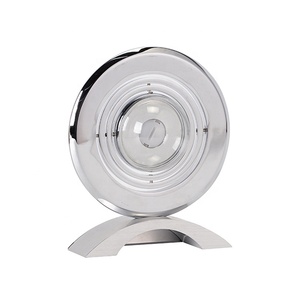Rotating Sphere Metal Silver Vintage <strong>Retro</strong> Table <strong>Flip</strong> <strong>Clock</strong> - Product Image 3