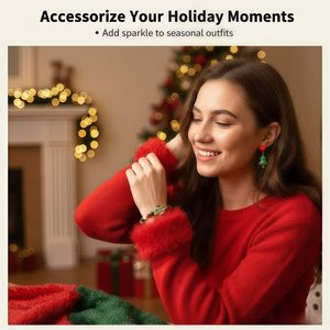 Hot Selling Trendy Christmas Children's <b>Bracelet</b> Perfect Festive Christmas Gift <b>Set</b> with Christmas Decorations - Product Image 6