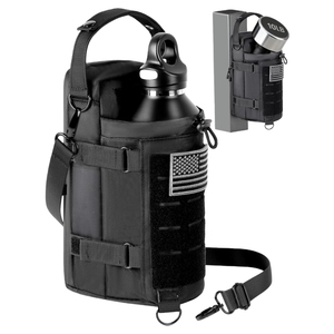 Sac de sport magnétique personnalisé avec porte-bouteille et 4 aimants N52 intégrés, bandoulière, cadeau fitness pour homme - Product Image 1