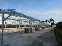 Panneau solaire CHIKO pour abri de voiture solaire |   Calcul de la structure |   Jiading Shanghai |   Charge de vent 60 m/s |   Charge de neige 1,8 KN/m² |   Anodisé