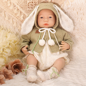Nuevo Modelo de Muñeca de Silicona para Bebés <span class=keywords><strong>que</strong></span> Bebe Leche, Llora y Ríe, Muñeca Funcional de 20 Pulgadas para Niños, Certificada por la EN71 - Product Image 1