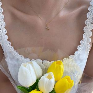 Collar Musical Dylam de Moda con Notas Musicales, Plata S925, Chapado en Oro de 14k, con Circonitas 5A, para Mujer - Product Image 2