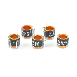 애완 동물 공장 닭 가금류 발 밴드 협회 플라스틱 비둘기 다리 반지 새 비둘기 반지 8mm - Product Image 3