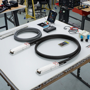 Kexint 1m 1.6t osfp flattop infiniband XDR thụ động trực tiếp đính kèm đồng Twinax Cáp - Product Image 1