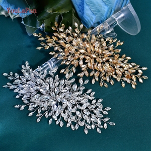 YouLaPan Ornements scintillants en strass Peignes et coiffures pour femmes Convient aux banquets et aux fêtes HP966 - Product Image 5