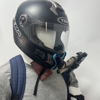 Support universel antidérapant pour GoPro Hero/DJI Osmo Action/nsta360 X5, kit de fixation mentonnière pour casque, pour téléphones et caméras d'action