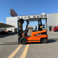 Chariot élévateur électrique de 1,5 tonne avec alimentation par batterie pour entrepôt, atelier, manutention industrielle et applications intérieures