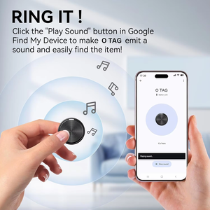Localisateur de suivi à double système pour Apple Find My et Google Find My Device Mini BT Smart Tracker Locator pour clé, portefeuille, animal de compagnie, <span class=keywords><strong>voiture</strong></span> - Product Image 3