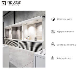 Sistema di piastrelle a cremagliera per ali espandibili con porta estraibile e porta espositiva di lusso - Product Image 5