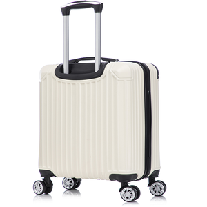 Özelleştirilebilir 16 inç ABS taşıma kabin bagaj Modern 4-Wheel alüminyum arabası hafif su geçirmez Logo ile basit tarzı - Product Image 4