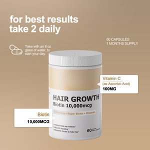 OEM <span class=keywords><strong>Biotin</strong></span> Capsule Balance pertumbuhan rambut produk kapsul suplemen kesehatan - Product Image 6