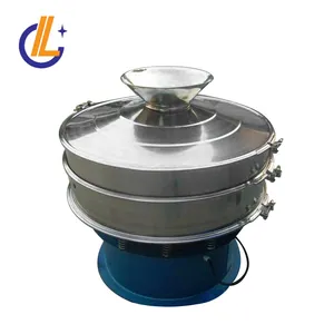 Vibrating Screen Stainless Steel Circular Vibrating Screen Sifter Flour Sieving Machine For Beans