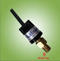 Interrupteur de pression différentielle NineGood modèle 116 250VAC 6A 800PSI Pression maximale Contact SPST Plastique Laiton Contrôle de pression d'eau