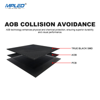 Pantalla LED para exteriores MPLED concisa hermosa P3.91 nuevo diseño señalización Digital alquiler pantalla LED para escenario trasero para ascensor IP65