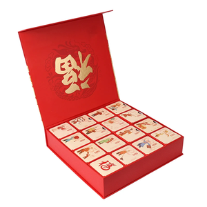 Lujo personalizado Navidad misterio sorprendido joyería cosmética Chocolate regalo <span class=keywords><strong>CALENDARIO</strong></span> DE Adviento cajas - Product Image 3