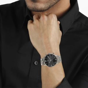 Orologio Cronografo al Quarzo da Uomo Emporio Armani AR0389 Nero - Product Image 2