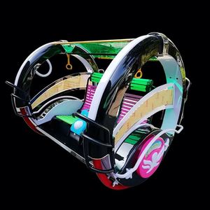 Coche de Choque Infantil para Dos Niños con Rotación de 360 Grados, Equipo de Diversión Cuadrado, Operado con Monedas, para Negocio de Parques de Atracciones - Product Image 2