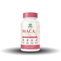 Capsules de Maca Personnalisées sous Marque Privée OEM ODM pour Femmes, Mélange de Maca Noire et de Fenugrec, Complément Herbal pour l'Énergie et les Soins Corporels