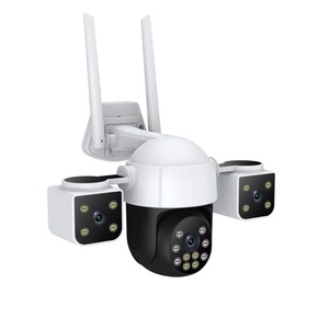 12MP 6K xem toàn cảnh 3 ống kính 3 PTZ ngoài trời an ninh cam 360 ° không có góc chết tự động theo dõi CCTV <span class=keywords><strong>Wifi</strong></span> Camera - Product Image 6