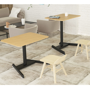 Mesa eléctrica ajustable, mueble <span class=keywords><strong>factor</strong></span>, una pierna, para oficina - Product Image 1