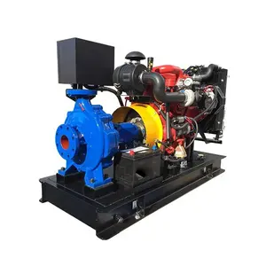 HNYB API 610 standard hot crude oil transfer pump industrial pump diesel engine end suction pump