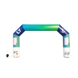 Meris avec arc gonflable bon marché de logo de marque annonçant l'arche d'explosion - Product Image 1