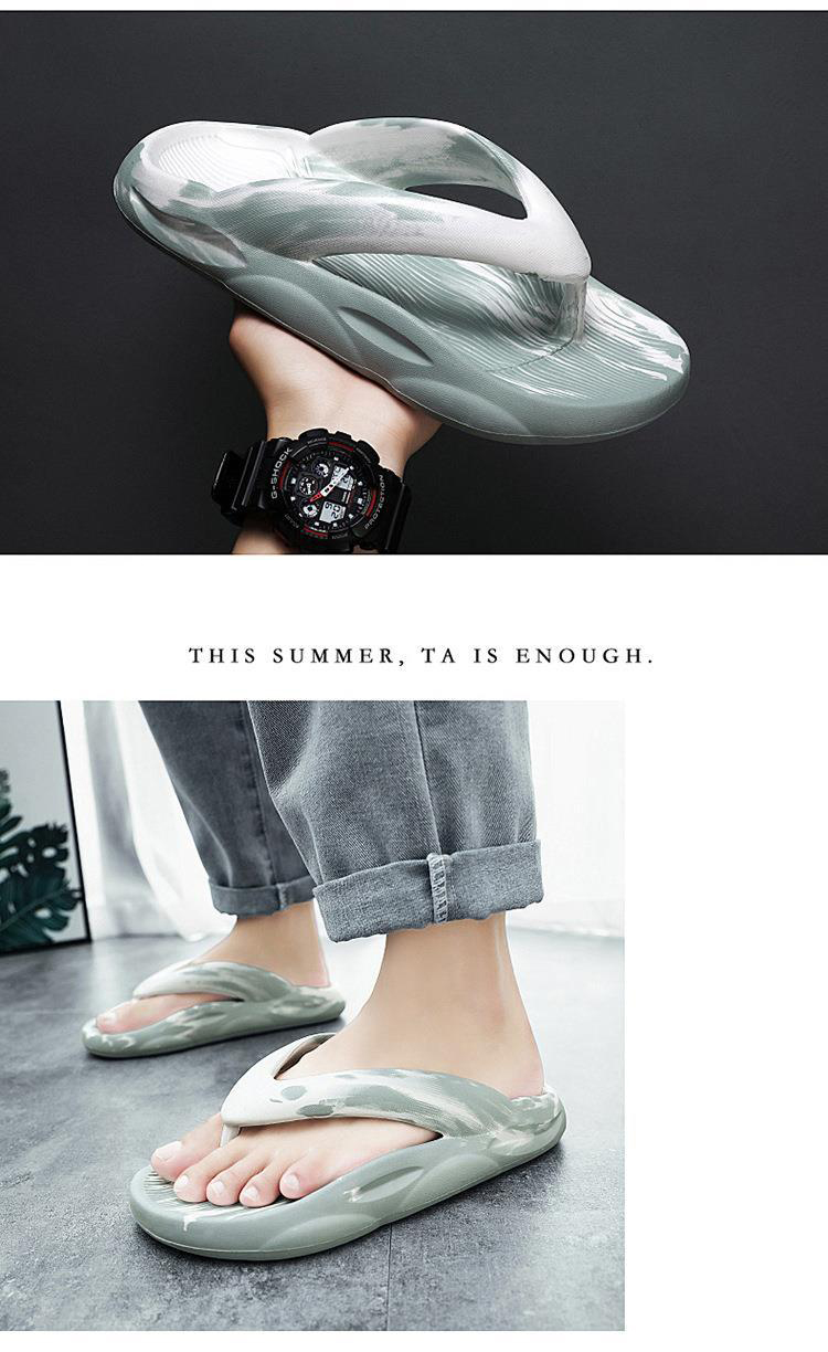 New Lightweight Mens EVA Filp-flops Slippers Summer EVA Flip Flops Custom Slippers Manufacturer