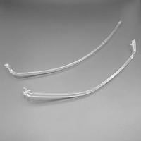 Tube de guidage de lumière DRL en acrylique blanc, bande LED de feux de jour pour Renault Kadjar, remplacement direct du phare