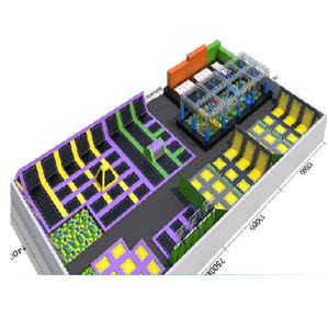 Grand parc de <span class=keywords><strong>trampoline</strong></span> d'intérieur professionnel Dodgeball commercial pour enfants pour enfants <span class=keywords><strong>Petit</strong></span> <span class=keywords><strong>rectangulaire</strong></span> en gros - Product Image 4