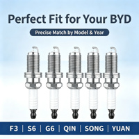 Bougies d'allumage double iridium pour BYD Qin Plus Song Plus DM-i 1.5L, OE 13505385-00, allumage plus puissant, durée de vie ultra longue 100 000 km