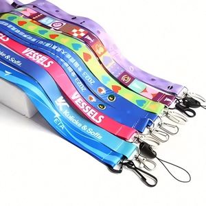 Hotel Room Keychain <b>Lanyards</b> Promotional Custom Sublimation Printed Id Card <b>Lanyard</b> <b>Polyester</b> <b>Lanyard</b> - Product Image 1