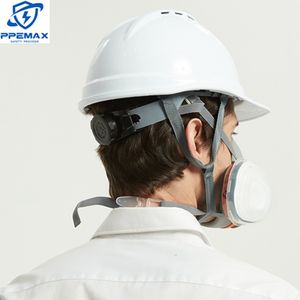 Peralatan pernapasan masker Gas lukisan industri DIY masker setengah wajah Respirator terbaik untuk lukisan - Product Image 5